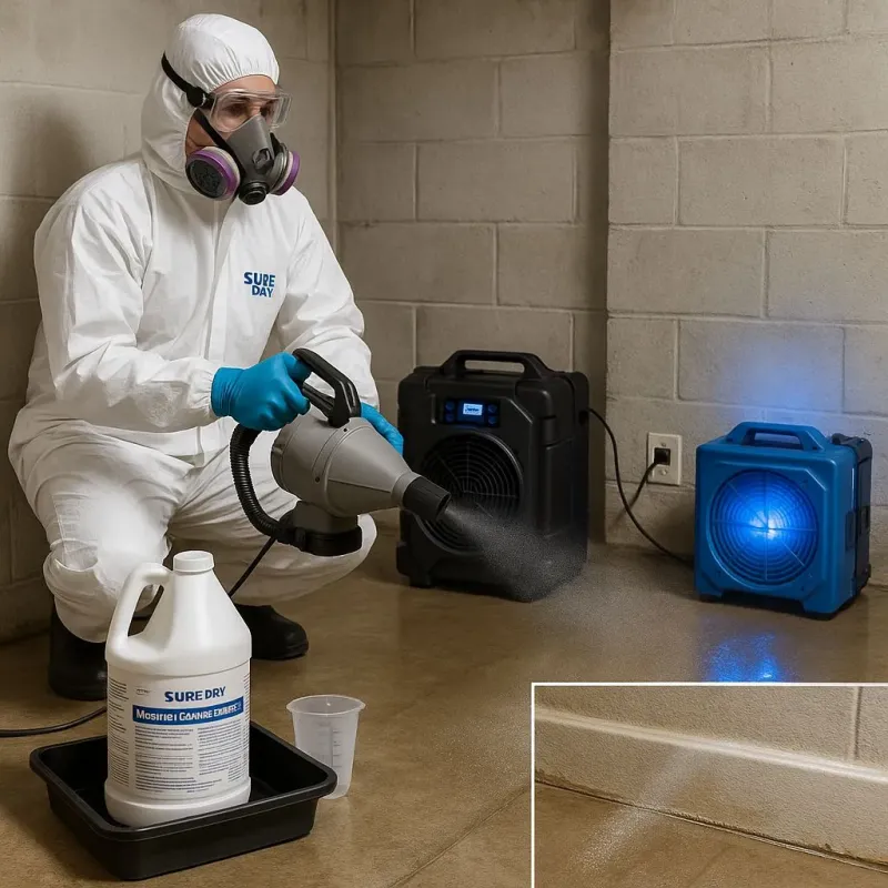 Sanitization and Odor Removal process in Sterling County, TX