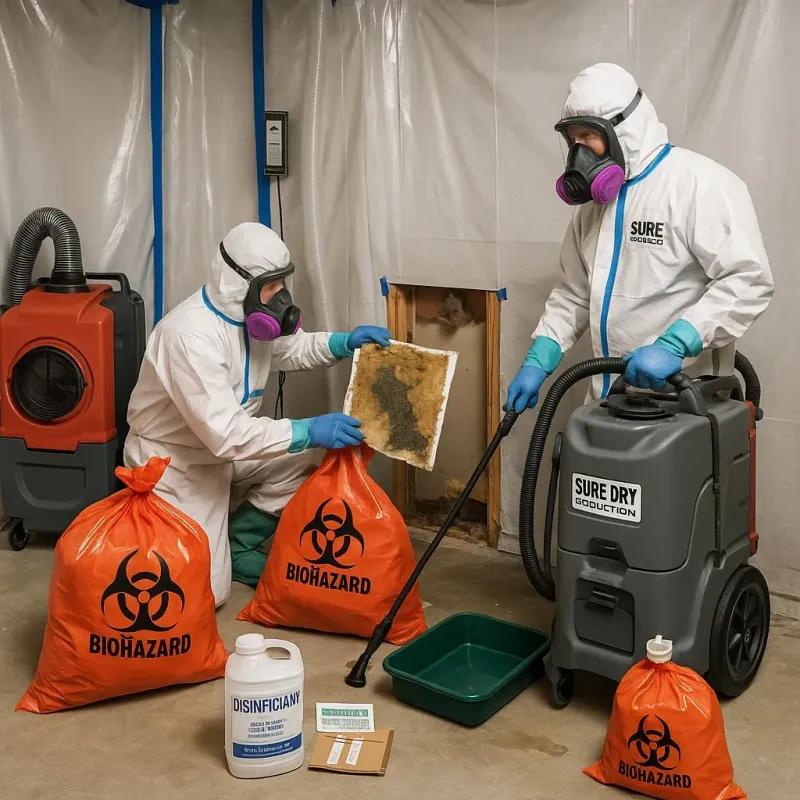 Contaminated Water Handling Protocols process in Sterling County, TX